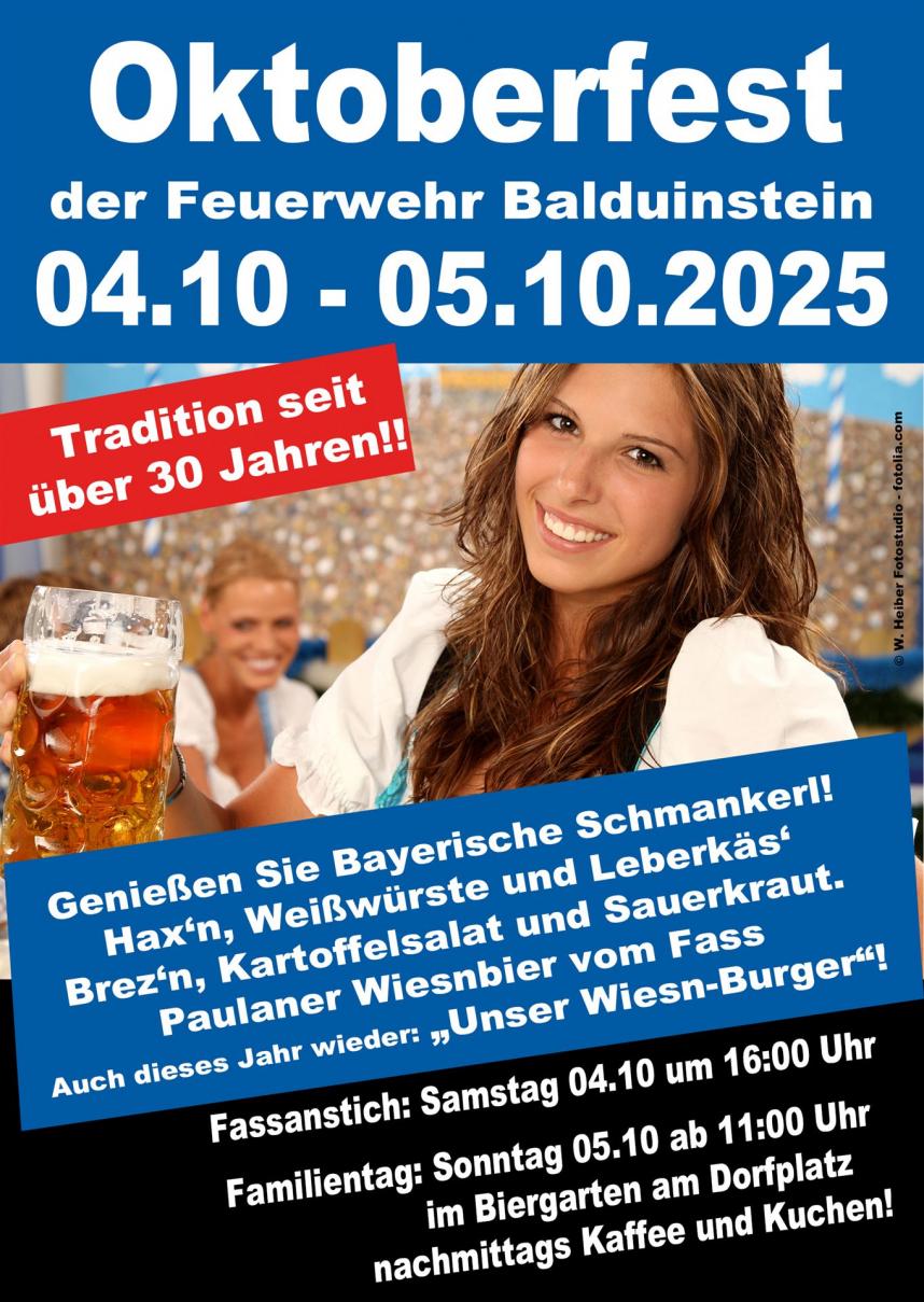 Oktoberfest Flyer 2025