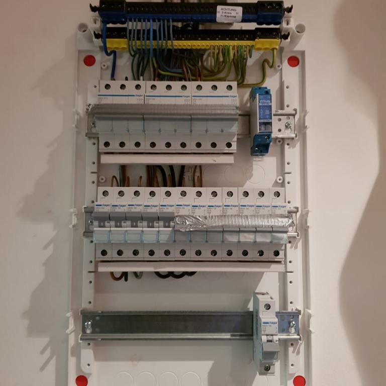 2021 wurde die Elektroninstallation erneuert